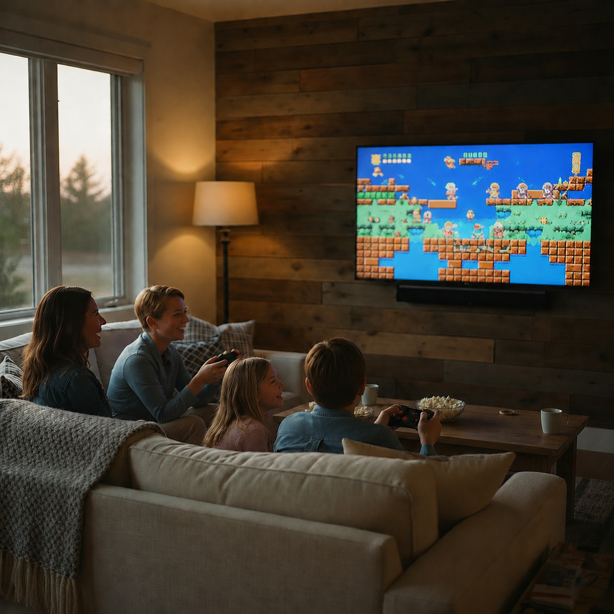 U36 Gaming Stick – 20 000 Retro Spill i 4K HD | 2 Trådløse Kontrollere